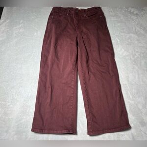 Judy Blue Garment Dyed Jeans Maroon Women’s Size 7/28